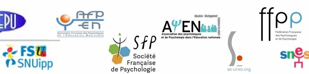 Communiqué de presse du groupe d’organisations des Psychologues de l’Éducation nationale