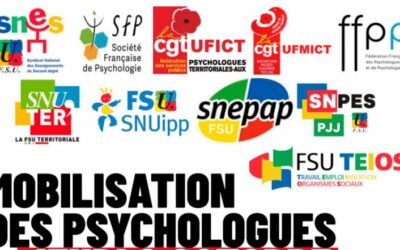 MOBILISATION DES PSYCHOLOGUES